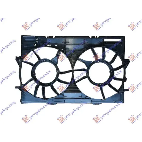 CARTER VENTILATOR DUBLU 2.0-3.0 TFSI-2.8 FSI BENZINĂ - 2.0-3.0 TDI DIESEL