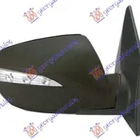 OGLINDA RETROVIZOARE ELECTRICĂ ÎNCĂLZITĂ PLIABILĂ (CU LAMPĂ) (STICLĂ CONVEXĂ)