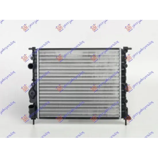 RADIATOR BENZINĂ -DIESEL (43x38) CU PUPMĂ (FUN/SCREW)