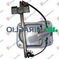 MECANISM MACARA REGLAJ GEAM FAȚĂ ELECTRIC (FĂRĂ MOTOR) (CU PANOU) (CALITATE A)