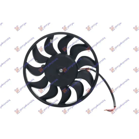 A/C FAN (MOTOR+FAN) PETROL-DIESEL (280mm) (300w)