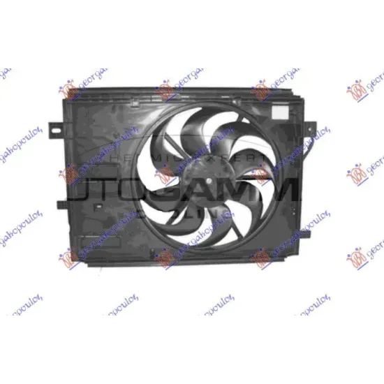 COOLING FAN ASSEMBLY (SINGLE) 2.0 DIESEL (428mm) (2 pins) (250W)