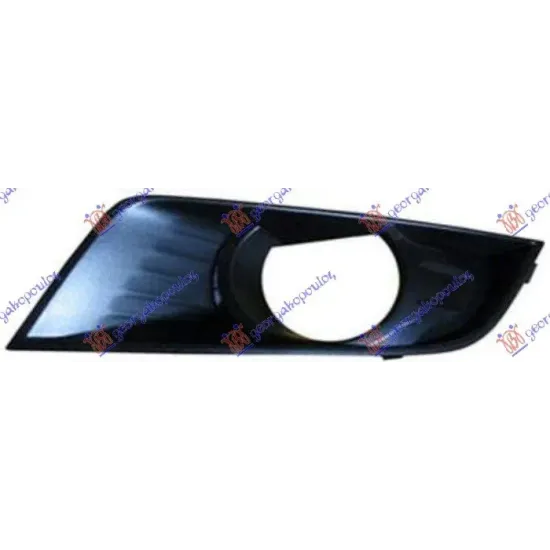 FOG LAMP ROUND FRAME BLACK