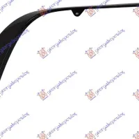 FRONT BUMPER GRILLE SIDE MOULDING VERTICAL (POLISHED BLACK) (E53 AMG)