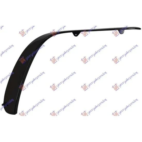 FRONT BUMPER GRILLE SIDE MOULDING VERTICAL (POLISHED BLACK) (E53 AMG)