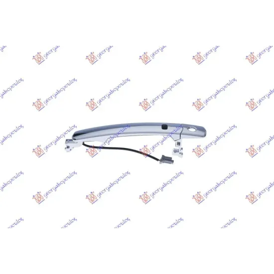 DOOR HANDLE FRONT OUTER CHROME (WITH SENSOR)