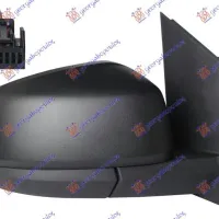 DOOR MIRROR ELECTRIC HEATED BLACK (5pin) (A QUALITY) (CONVEX GLASS)