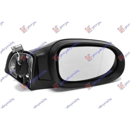 DOOR MIRROR ELECTRIC HEATED FOLDABLE PRIMED (7 PIN) (ASPHERICAL GLASS)