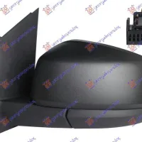 DOOR MIRROR ELECTRIC HEATED BLACK (5pin) (A QUALITY) (CONVEX GLASS)
