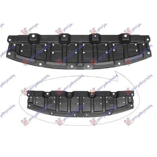 UNDER ENGINE COVER PLASTIC FRONT