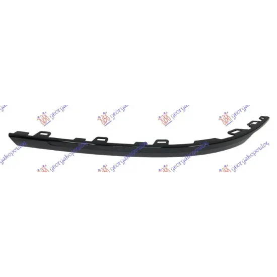 REAR BUMPER SIDE MOULDING BLACK POLISHED (R-LINE)