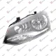 HEAD LAMP ELECTRIC TWIN REFLECTOR (CHROME RIM) (E) (WITH MOTOR) (DEPO)