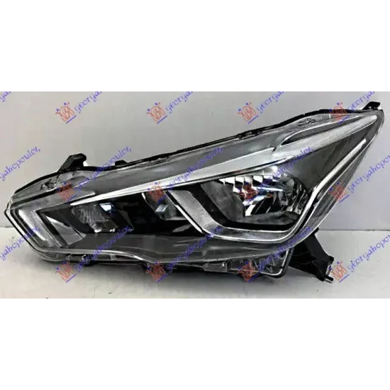 HEAD LAMP ELECTRIC (H11/H9) WITH LED DRL (E) (DEPO)
