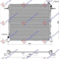 RADIATOR 2.0 TDI DIESEL MANUAL/AUTO (718x665)