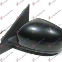 DOOR MIRROR ELECTRIC HEATED BLACK WITH SENSOR (A QUALITY) (CONVEX GLASS)