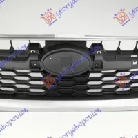 GRILLE WITH SILVER FRAME -2015