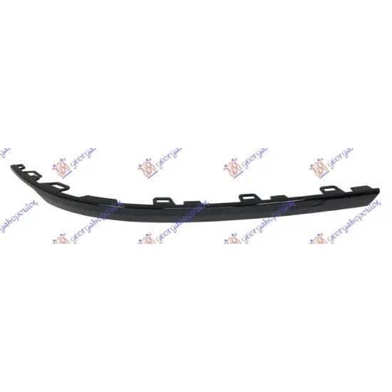 REAR BUMPER SIDE MOULDING BLACK POLISHED (R-LINE)