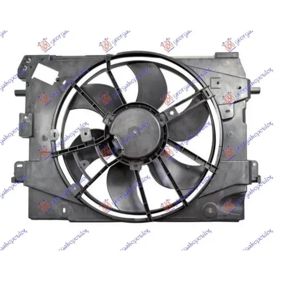 ANSAMBLU VENTILATOR RĂCIRE BENZINĂ-DIESEL (400mm)