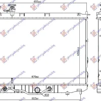 RADIATOR 2.0i 16v AUTO (43x67x26)