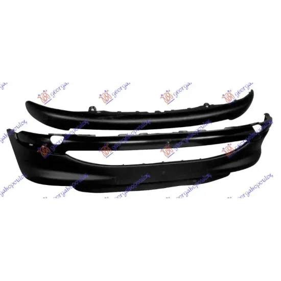 FRONT BUMPER PRIMED (W.MOULDING +SPOILER) FRONT BUMPER PRIMED (W.MOULDING +SPOILER)