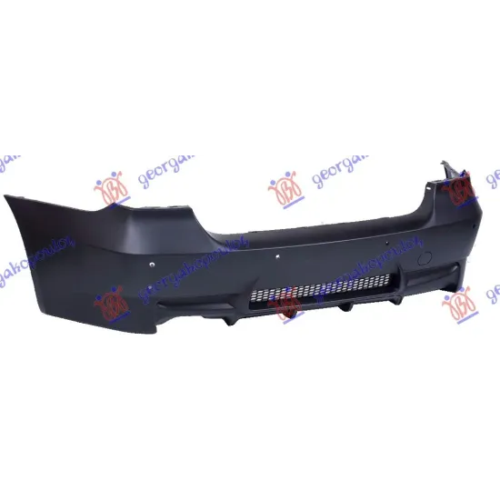 REAR BUMPER M3 LOOK W.PDS SINGLE MUFFLER