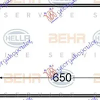 RADIATOR 1.4-1.8 TSi BENZINĂ - 1.9 TDi DIESEL (650x410) (MAHLE BEHR)