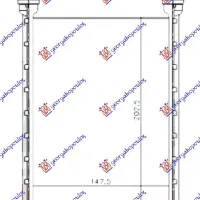 HEATER RADIATOR (148x203)