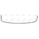 BUMPER GRILLE MOULDING CHROME