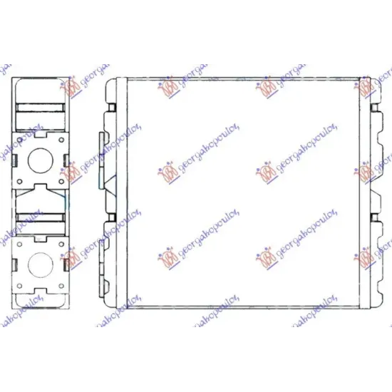 HEATER RADIATOR PETROL-DIESEL (150x150)