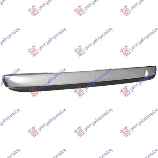 REAR BUMPER MOULDING CHROME WITH BLACK STRIP