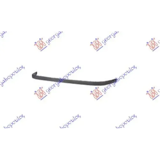 FRONT BUMPER PLASTIC COVER BLACK