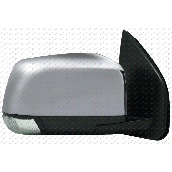 DOOR MIRROR ELECTRIC CHROME (WITH LED LAMP) (A QUALITY)