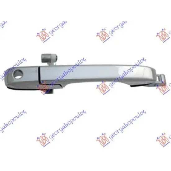 DOOR HANDLE FRONT OUTER CHROME