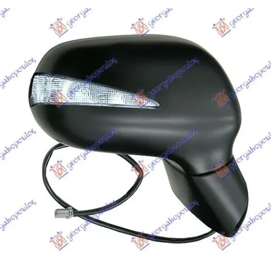 DOOR MIRROR ELECTRIC WITH SG/LAMP (E) (A QUALITY) (CONVEX GLASS)