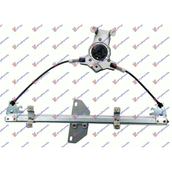 WINDOW REGULATOR FRONT ELECTRIC (WITHOUT MOTOR)