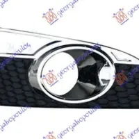 FRONT BUMPER GRILLE (WITH FRONT LIGHTS HOLE) & CHROME FRAME