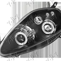 HEAD LAMP EAGLE EYES BLACK