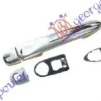 DOOR HANDLE FRONT /REAR OUTER (RH=LH) CHROME