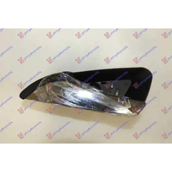 DOOR HANDLE RAER INNER CHROME/BLACK