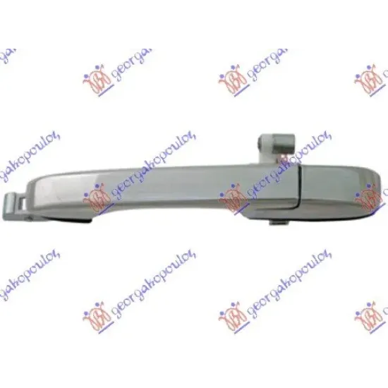 DOOR HANDLE REAR OUTER CHROME