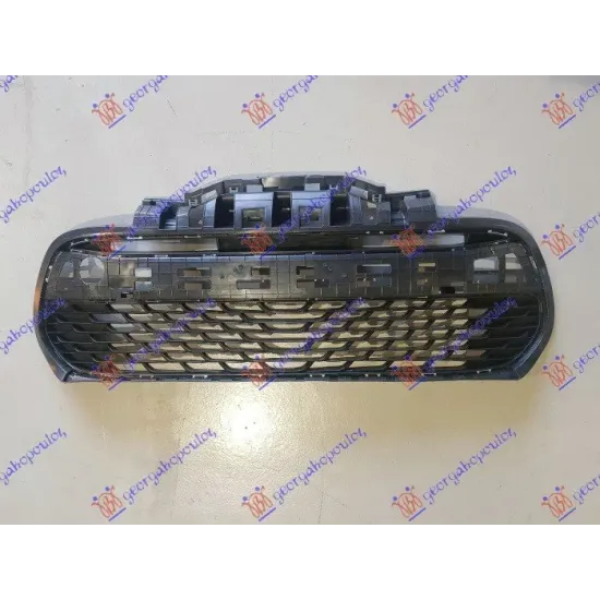 FRONT BUMPER GRILLE MIDDLE (WITH REMOVABLE MOULDING .)