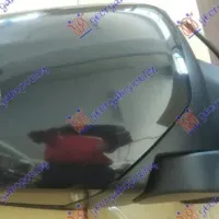 DOOR MIRROR ELECTRIC FOLTABLE BLACK (WITH SIDE LAMP) (CONVEX GLASS)