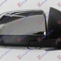 DOOR MIRROR ELECTRIC CHROME (4PIN) (A QUALITY) (CONVEX GLASS)