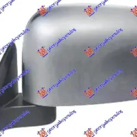 MIRROR OUTER ELECTRIC CHROME (DOUBLE CAB-4D) (CONVEX GLASS)