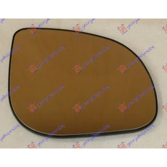 DOOR MIRROR GLASS (MIROR WITH SIDE LAMP)(CONVEX GLASS)