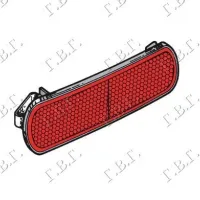 REAR BUMPER REFLECTOR