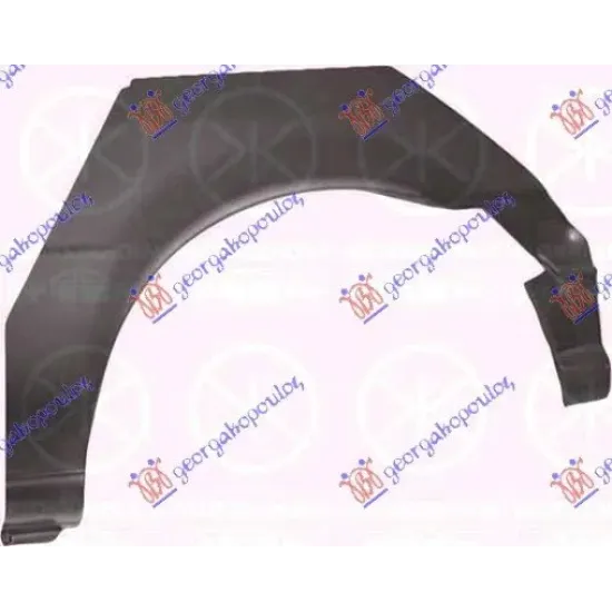 REAR WHEEL ARCH 2D REAR WHEEL ARCH 2D