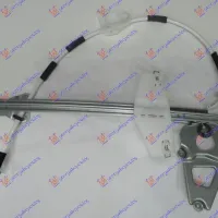 FRONT WINDOW REGULATOR ELECTRIC 05- (WITHOUT MOTOR)