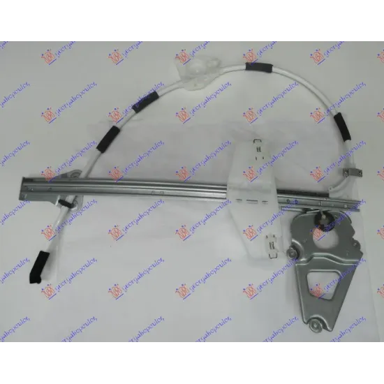 FRONT WINDOW REGULATOR ELECTRIC 05- (WITHOUT MOTOR)