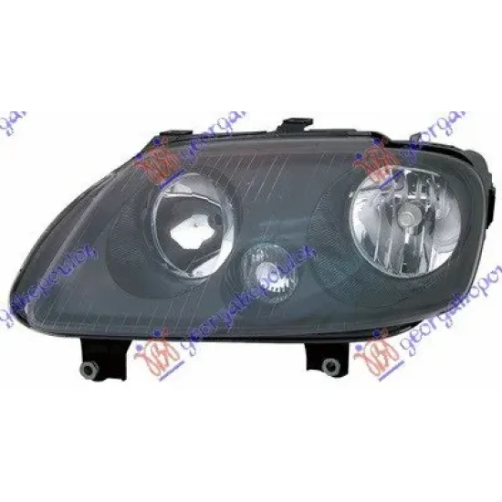 HEAD LAMP BLACK (E) (TYC)